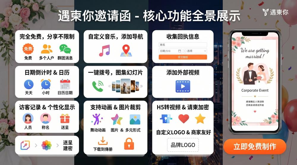 零成本搞定高级电子邀请函！新手制作避坑全攻略